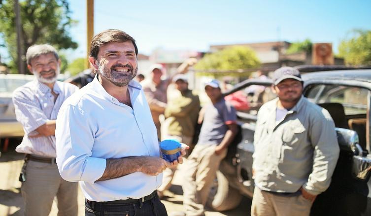 Más familias de barrio Cabal se sumaron al servicio de agua potable