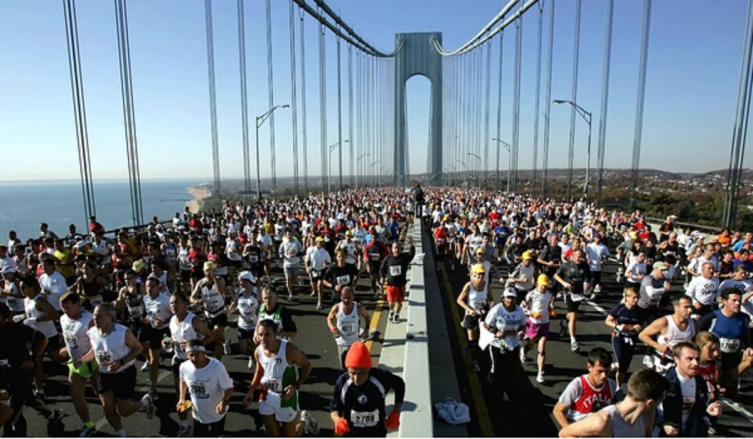 Cientos de argentinos correrán el maratón de Nueva York con la camiseta albiceleste y una cinta de luto