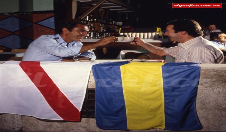 ¡Salud! Por un partido feliz