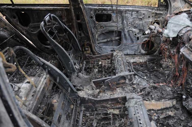 Incendiaron una camioneta 