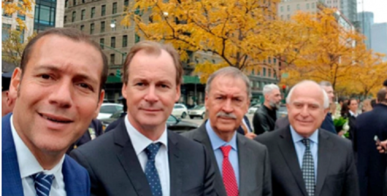 La selfie de los gobernadores en Nueva York