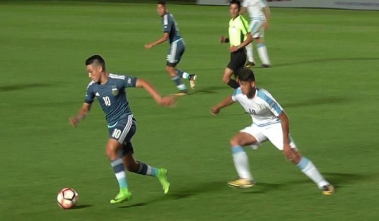 LA SELECCIÓN DE FÚTBOL SUB 15: ARGENTINA SE DURMIÓ Y URUGUAY LO EMPATÓ