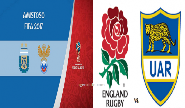 Horarios y TV del sábado: la selección de fútbol juega ante Rusia y los Pumas, en Twickenham, contra Inglaterra