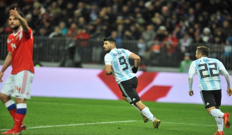 AGUERO YA ES EL TERCER MÁXIMO ANOTADOR DE LA SELECCIÓN