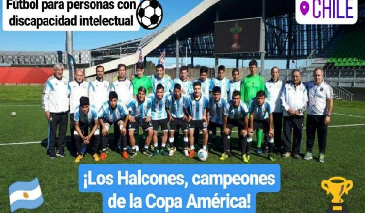 FÚTBOL: LOS HALCONES GANARON LA COPA AMÉRICA