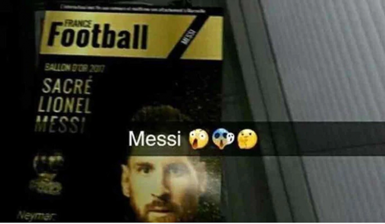 LA SUPUESTA TAPA DE FRANCE FOOTBALL: LIONEL MESSI GANA EL BALÓN DE ORO