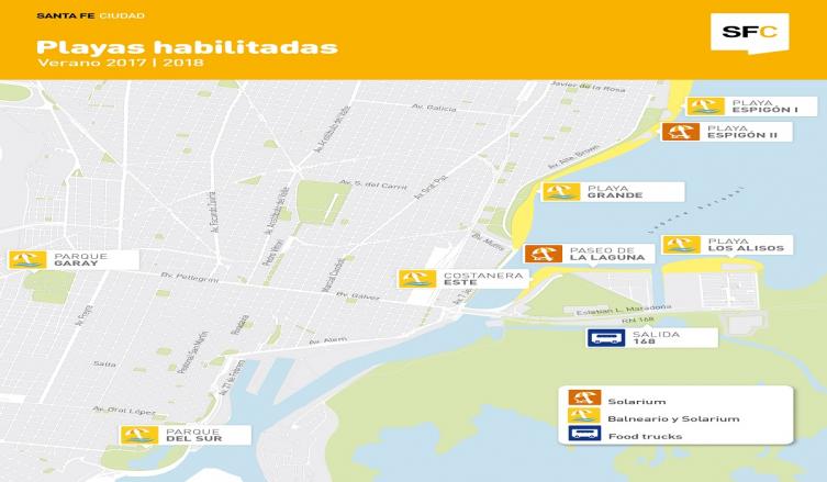 Habilitan balnearios de la Ciudad  