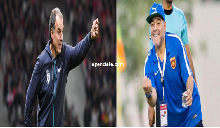 EL RESPALDO DE BIELSA A DIEGO MARADONA