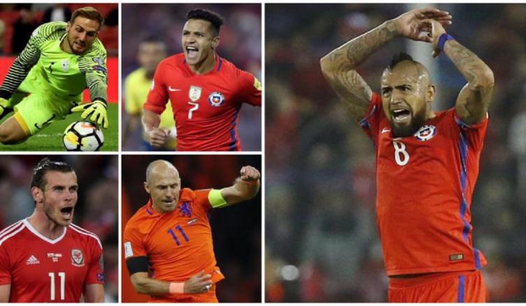 LOS 23 GRANDES AUSENTES DEL MUNDIAL