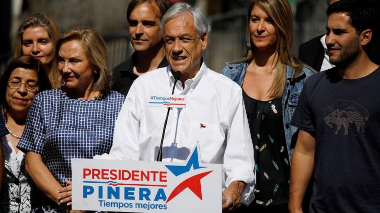 Ganó Piñera pero no pudo evitar la segunda vuelta ante Guillier