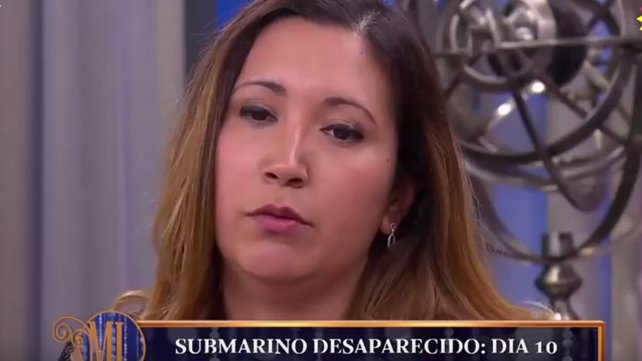 La grave denuncia que hizo la mujer del santafesino del ARA San Juan en la mesa de Mirtha Legrand