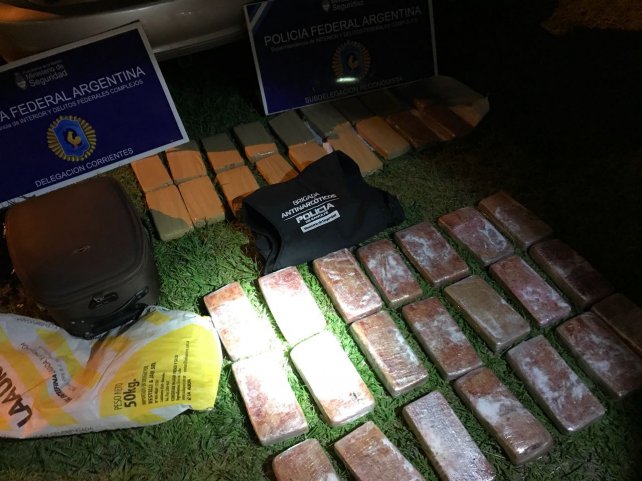 Secuestraron 214 kg. de marihuana  en Santa Fe