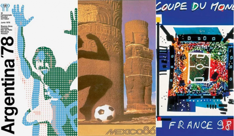 REPASO HISTÓRICO: CÓMO FUERON LOS AFICHES DE CADA COPA DEL MUNDO