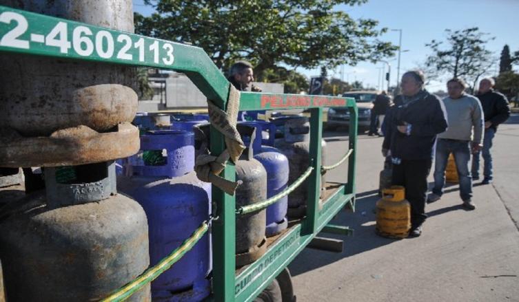 Continúa la venta de garrafas de gas 