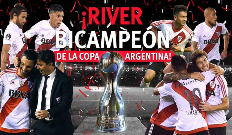 RIVER ES BICAMPEÓN DE LA COPA ARGENTINA