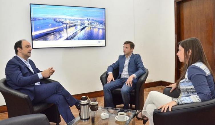 El Presidente del Concejo Sebastián Pignata se reunió con el Intendente Corral