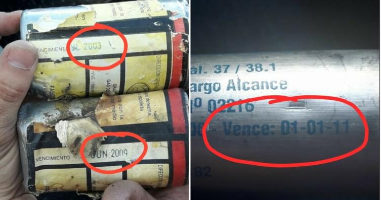 Reforma previsional: Reprimieron con gases vencidos