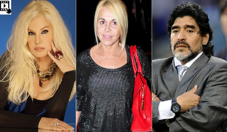 MARADONA CONTRA SUSANA Y CLAUDIA VILLAFAÑE: 