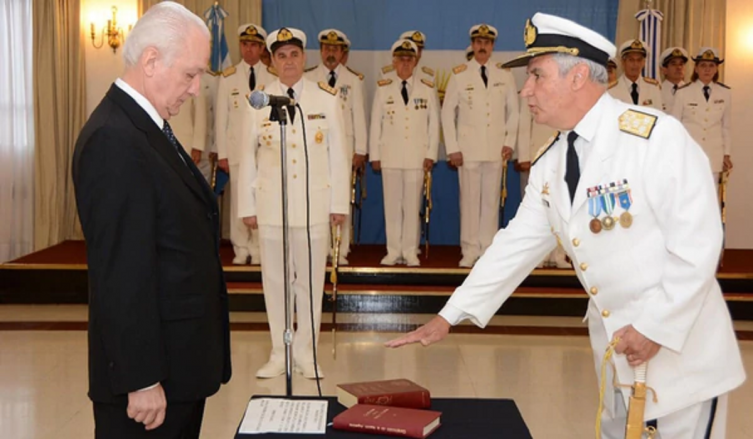 Asumió el nuevo jefe de la Armada en medio de la crisis por el submarino