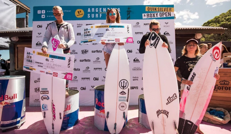 LA HIJA DEL BAJISTA DE LOS FABULOSOS CADILLACS ES LA NUEVA FIGURA DEL SURF