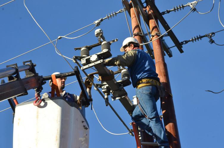 Cortes de luz programados para el viernes