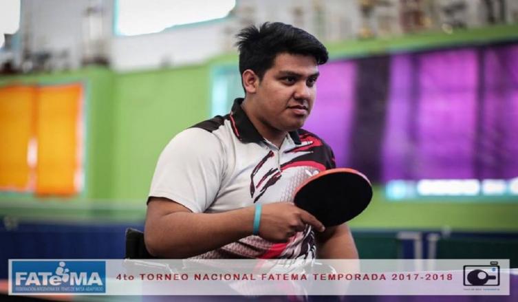 TENIS DE MESA ADAPTADO: ROMERO Y EBERHARDT, CAMPEONES NACIONALES