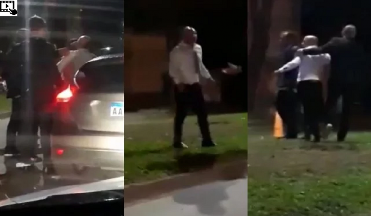 La pelea de Jorge Sampaoli en un control policial: 
