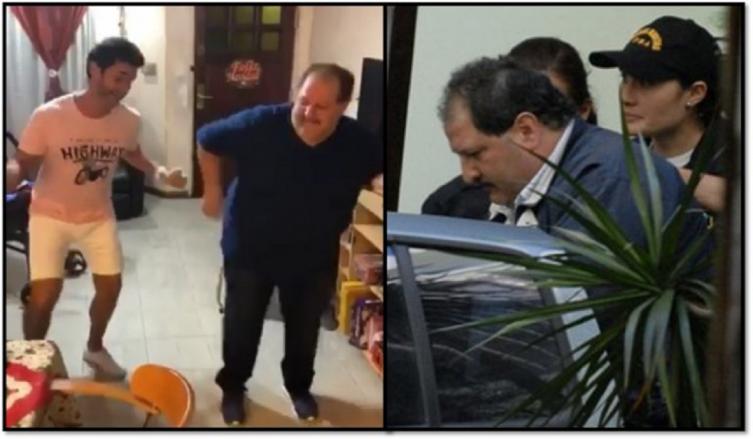 MARIANO MARTÍNEZ SE REENCONTRÓ CON SU PADRE DESPUÉS DE ESTAR PRESO