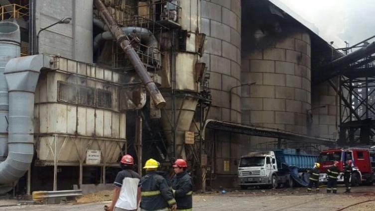 Las imágenes dentro de la empresa Cofco, ex Nidera.(Rosario3.com)