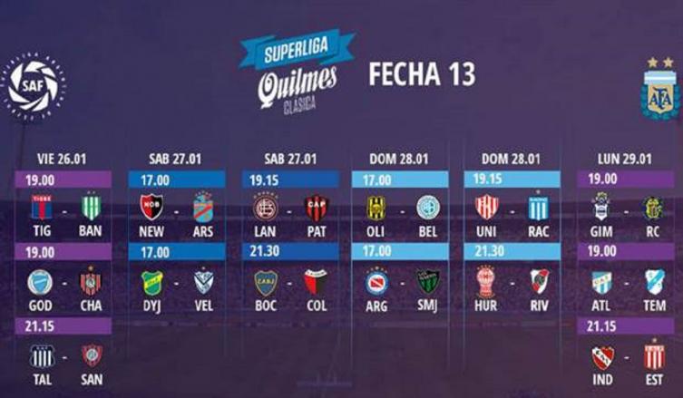 LA SUPERLIGA PRESENTÓ LA PROGRAMACIÓN HASTA LA ÚLTIMA FECHA
