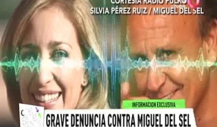 MIGUEL DEL SEL SE CRUZÓ CON LA PERIODISTA QUE LO DENUNCIÓ POR ACOSO
