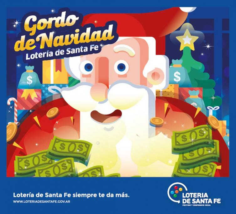 Lotería de Santa Fe sorteará el Gordo de “Fin de Año”