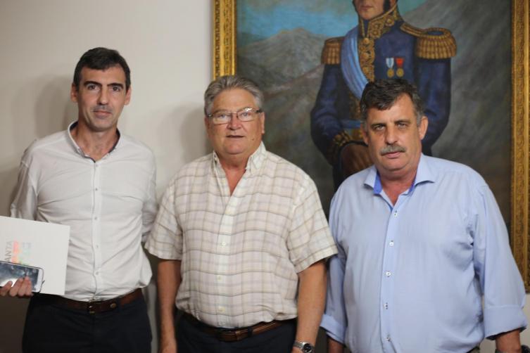 Fascendini recibió a Enrico