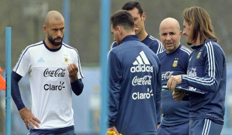 SAMPAOLI SE REUNIÓ CON MASCHERANO