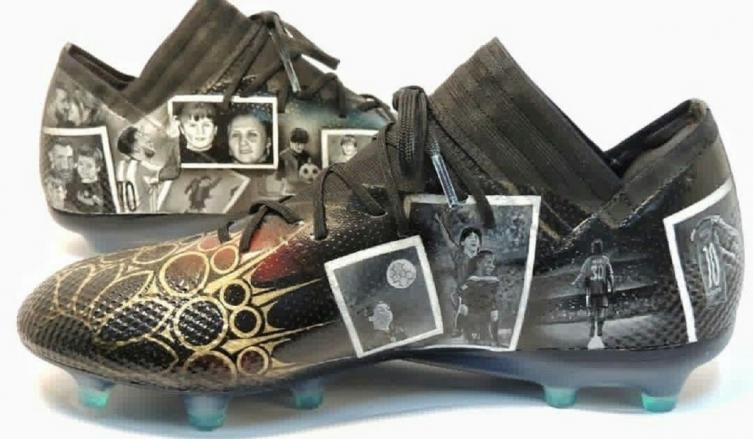 LOS NUEVOS BOTINES DE MESSI, CON DETALLES ESPECIALES DE TODA SU VIDA