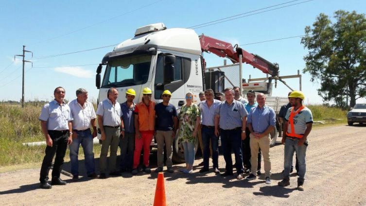 Autoridades de Energía en el Dpto. San Cristóbal