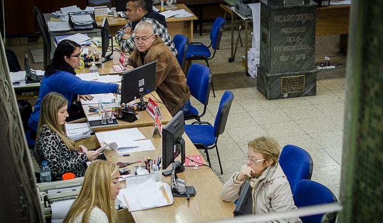 El servicio móvil de la Caja de Jubilaciones atendió en 2017 a más de 800 beneficiarios  
