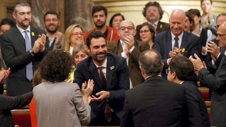Los independentistas consiguieron la presidencia del parlamento catalán