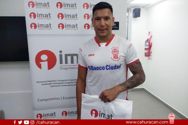 ANDRÉS CHÁVEZ YA ES JUGADOR DE HURACÁN
