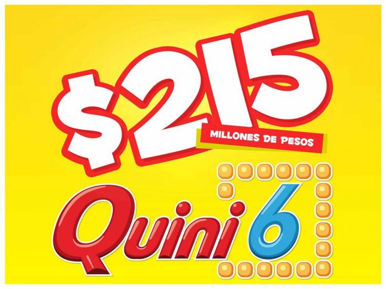 El Quini 6 pone en juego $215 millones