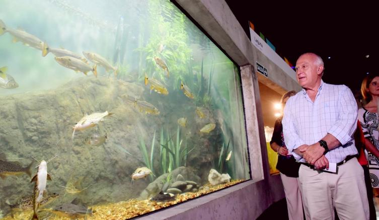 Acuario de Rosario: Lifschitz recorrió los últimos detalles de la obra 