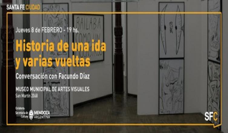 Conversación con Facundo Díaz en el MMAV 