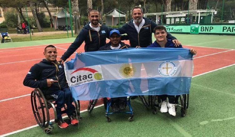 Tenis adaptado: se viene una nueva gira europea para los argentinos