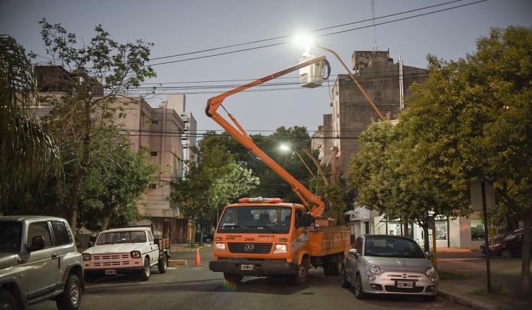 El Municipio colocará 3435 lámparas  led en la Ciudad 