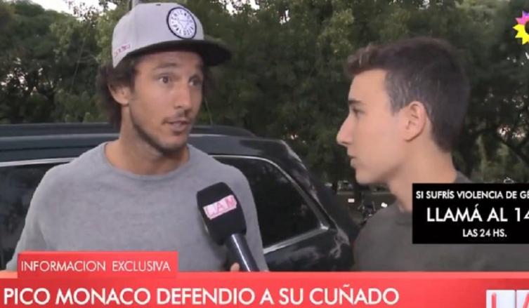 Pico Mónaco habló del hermano de Pampita acusado por violencia de género: 