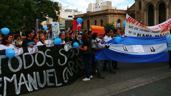 La Rioja: se realizó una marcha para pedir justicia por la muerte del cadete