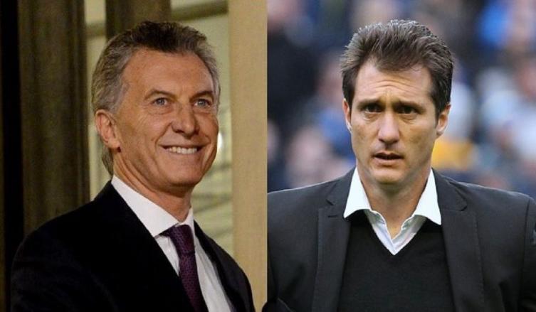 En medio de la polémica, Macri recibió a Barros Schelotto