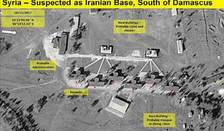 El régimen de Irán tiene 10 bases militares en Siria: dos están cerca de la frontera con Israel