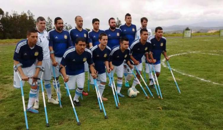 Fútbol de amputados: Argentina debutó con una goleada en el sudamericano