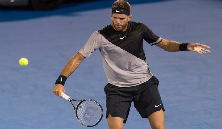 Juan Martín Del Potro perdió y se despidió del ATP 250 de Delray Beach